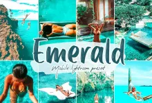 旅拍写真人像调色免费Lightroom预设 Emerald Lightroom Presets