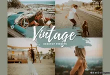免费旅拍复古胶片调色Lightroom预设 VINTAGE Lightroom Presets