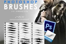 大型游戏数字艺术CG插画绘画创作Photoshop笔刷