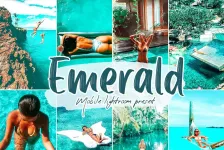 旅拍写真人像调色免费Lightroom预设 Emerald Lightroom Presets