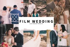 复古电影婚礼胶片人像LR预设 Film Wedding Lightroom Presets
