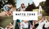磨砂哑光电影胶片调色Lightroom预设Matte Tone Lightroom Presets
