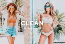 明亮清新胶片人像Lightroom预设CLEAN AIRY LIGHTROOM PRESETS