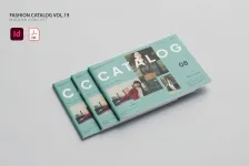 时尚产品目录排版布局宣传册InDesign模板 第19卷