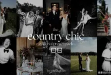 乡村婚礼预设更新 Zach and Grace - The Country Chic Preset Pack