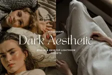 黑暗电影美学胶片Lightroom预设Dark Aesthetic Lightroom Presets