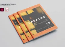 时尚服装目录排版设计打印InDesign模板 第9卷