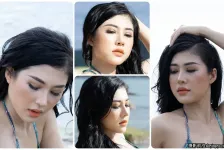 海滩比基尼美女人像摄影RAW原图素材ARW格式10张