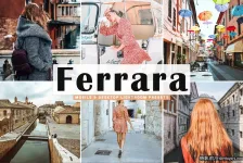 城市街头摄影人文风光Lightroom预设 Ferrara Lightroom Presets