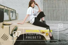柯达富士胶片人像调色Lightroom预设 Natural Film Lightroom Presets
