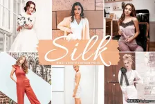 奶油裸色电影人像调色Lightroom预设 Silk Pro Lightroom Presets