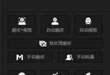 DRX MAX 磨皮插件一键批量自动质感磨皮瘦脸修图PS插件