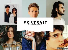 免费LR预设-电影胶片人像Lightroom预设Portrait Lightroom Presets