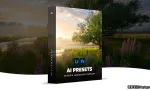 AI人工智能自适应风光大片修图LR预设 William Patino–AI Presets Landscape Edition