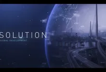 AE模板-科技赛博数字未来地球电影片头模板VH-62071837