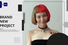 PR模板-时尚简约幻灯片宣传片开场片头模板VH-61799449