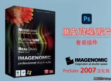 PS磨皮降噪胶片插件三套件Imagenomic Pro Suite 2007完整汉化版