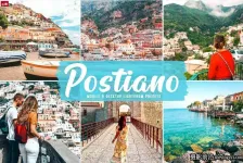 波西塔诺旅拍人文风光调色LR预设 Postiano Pro Lightroom Presets