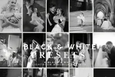 永恒优雅经典黑白胶片LR预设 Laura Strandberg - B&W Presets