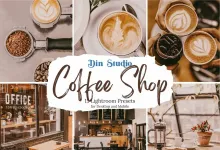 咖啡馆美食博客咖啡色调免费LR预设 Coffee Shop Lightroom Presets