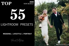 电影婚礼VSCOcam胶片调色Lightroom预设TOP 55 Lightroom presets