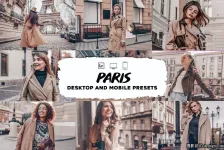 城市风光人像后期调色Lightroom预设 Paris Lightroom Presets