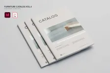 家具目录展示宣传册排版设计InDesign模板 第4卷