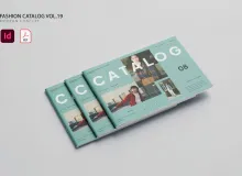 时尚产品目录排版布局宣传册InDesign模板 第19卷