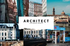 城市旅行建筑摄影调色Lightroom预设Architect Lightroom Presets