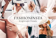 时尚复古质感人像调色Lightroom预设Fashioninsta Lightroom Preset