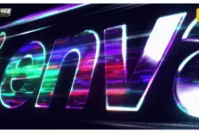 AE模板-色彩失真和霓虹美学LOGO动画标志模板VH-61986512