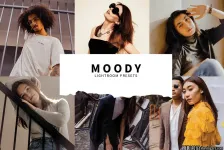 情绪电影人像后期调色Lightroom预设 Moody Lightroom Presets