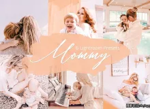 亲子全家福后期调色LR预设Mommy Collection Lightroom Presets