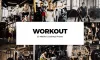 健身房健身人像LR预设+LUT预设Workout Lightroom Presets & LUTs