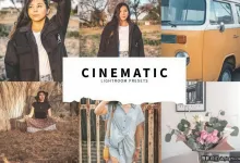 电影胶片色彩后期调色Lightroom预设 Cinematic Lightroom Presets