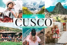 旅拍电影风光后期调色Lightroom预设 Cusco Lightroom Presets