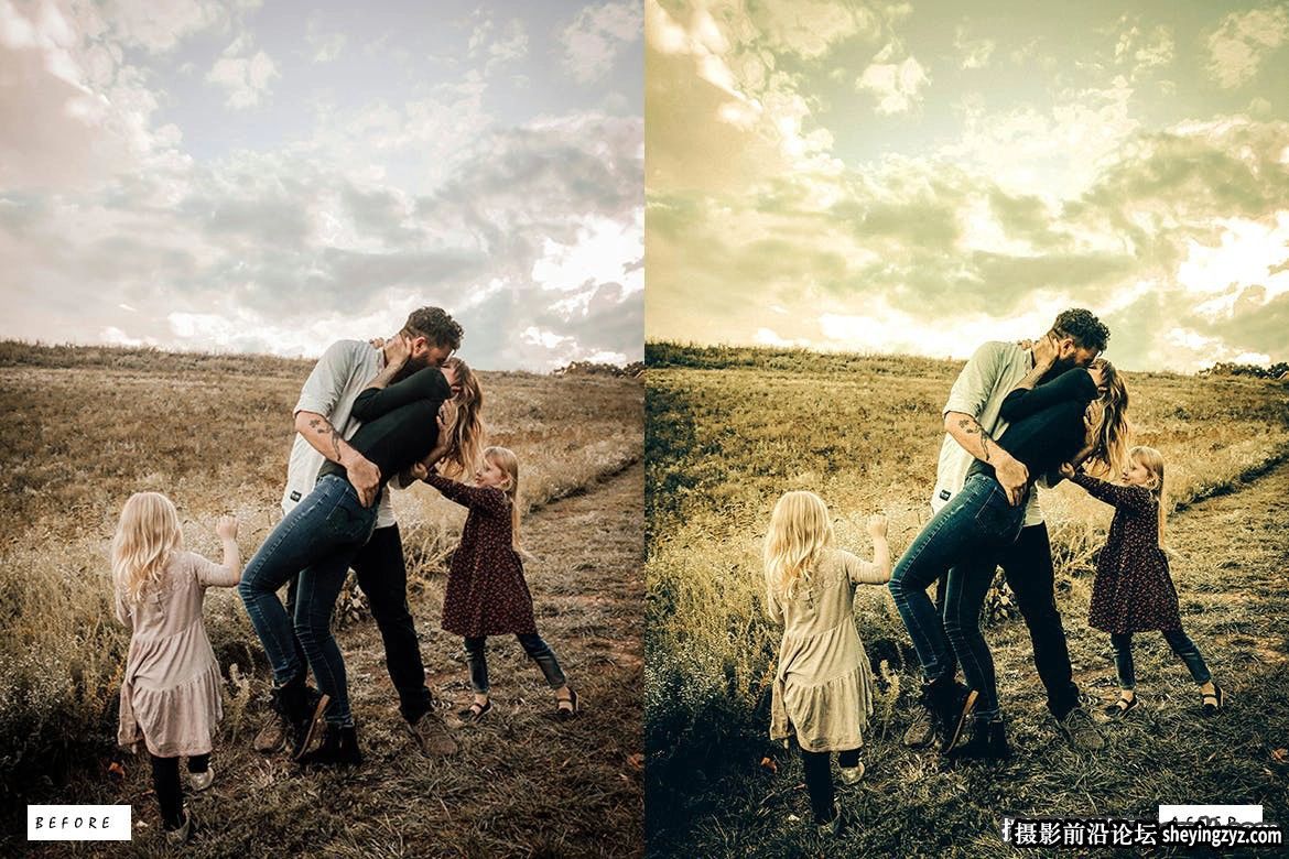 免费lr预设-12种褪色电影胶片人像后期调色LR预设 Cinematic Faded Lightroom Presets