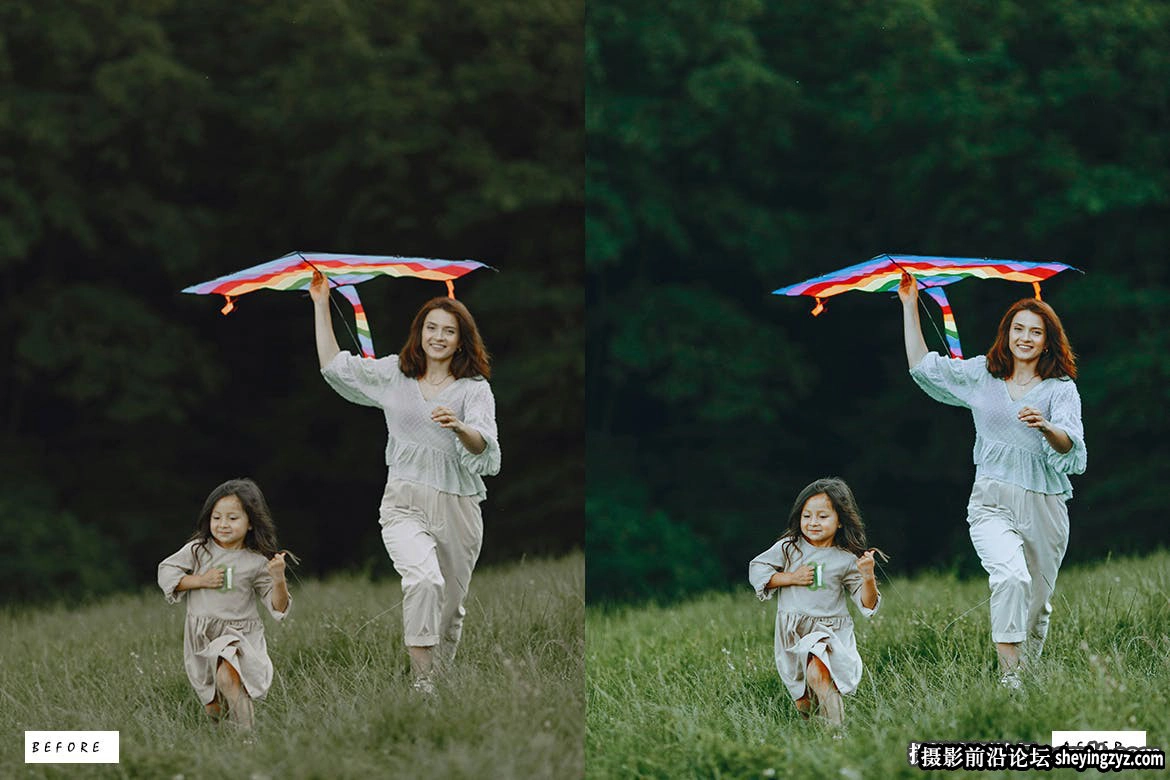 免费lr预设-12种褪色电影胶片人像后期调色LR预设 Cinematic Faded Lightroom Presets