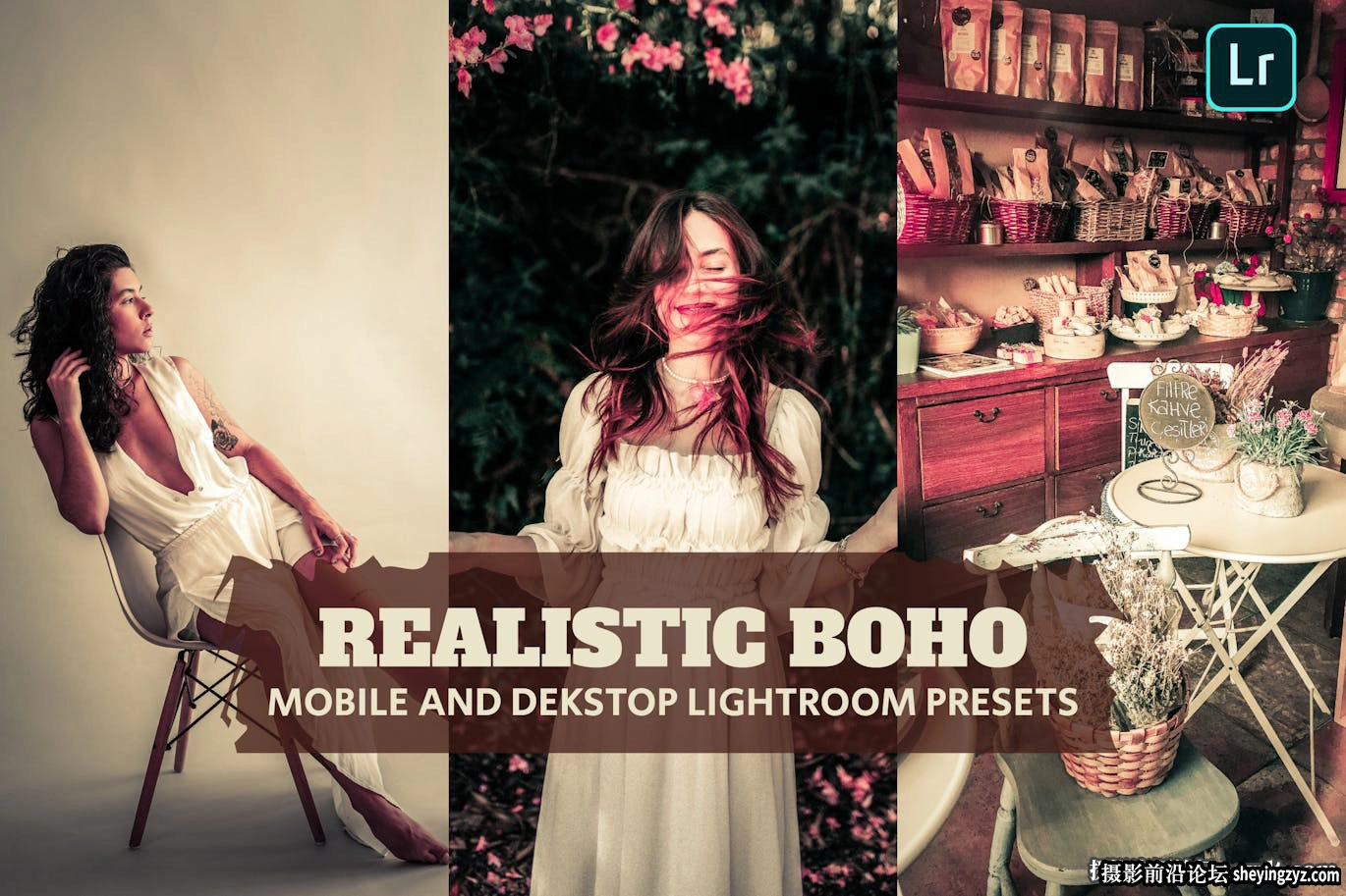 免费lr预设-波西米亚电影风格Lightroom预设 Realistic Boho Lightroom Presets