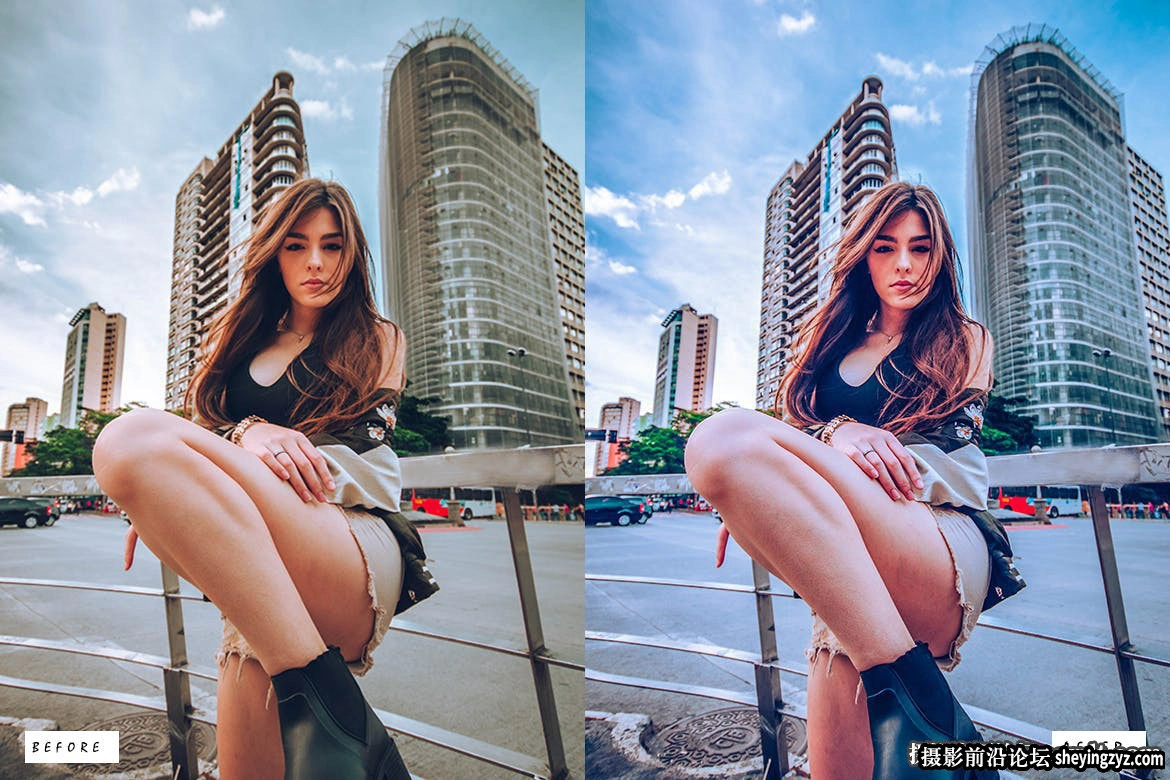 免费lr预设-电影色彩时尚人像Lightroom调色预设Colorful Fade Presets