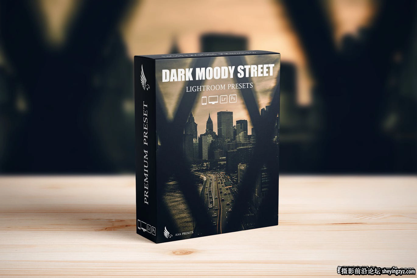 城市街头摄影电影胶片Lightroom预设 Dark and Moody Street Cinematic Presets