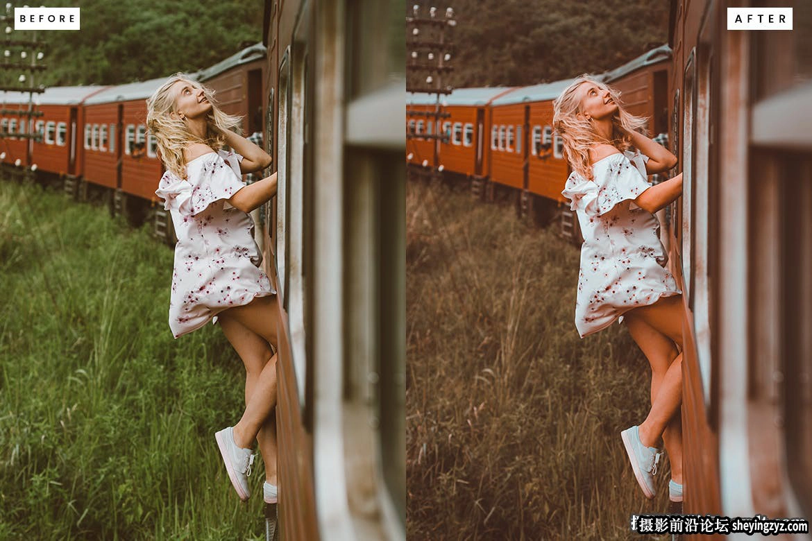 免费lr预设-青橙色调旅拍电影胶片风光人像LR预设 Blogger Lightroom Presets