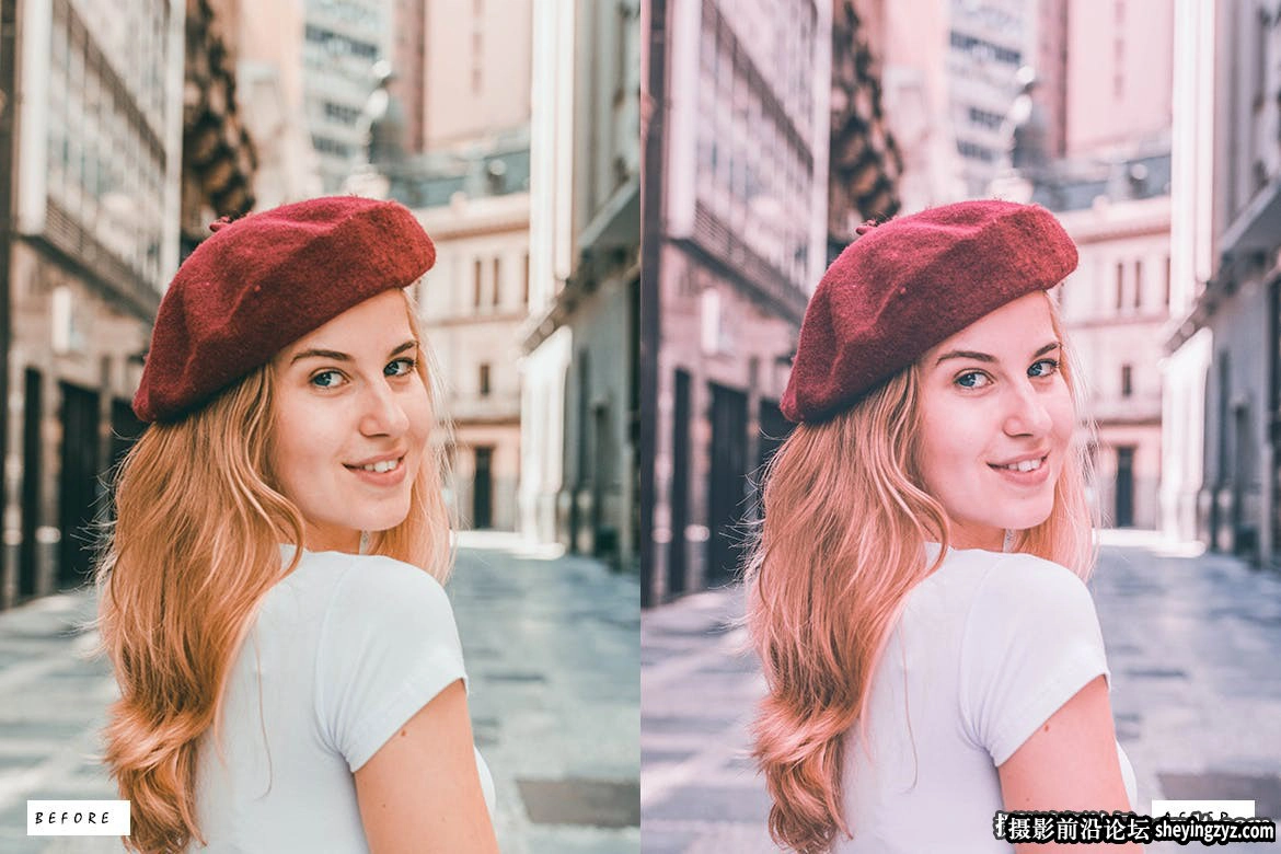 免费lr预设-12种粉彩电影人像调色Lightroom预设 Portrait Lightroom Presets