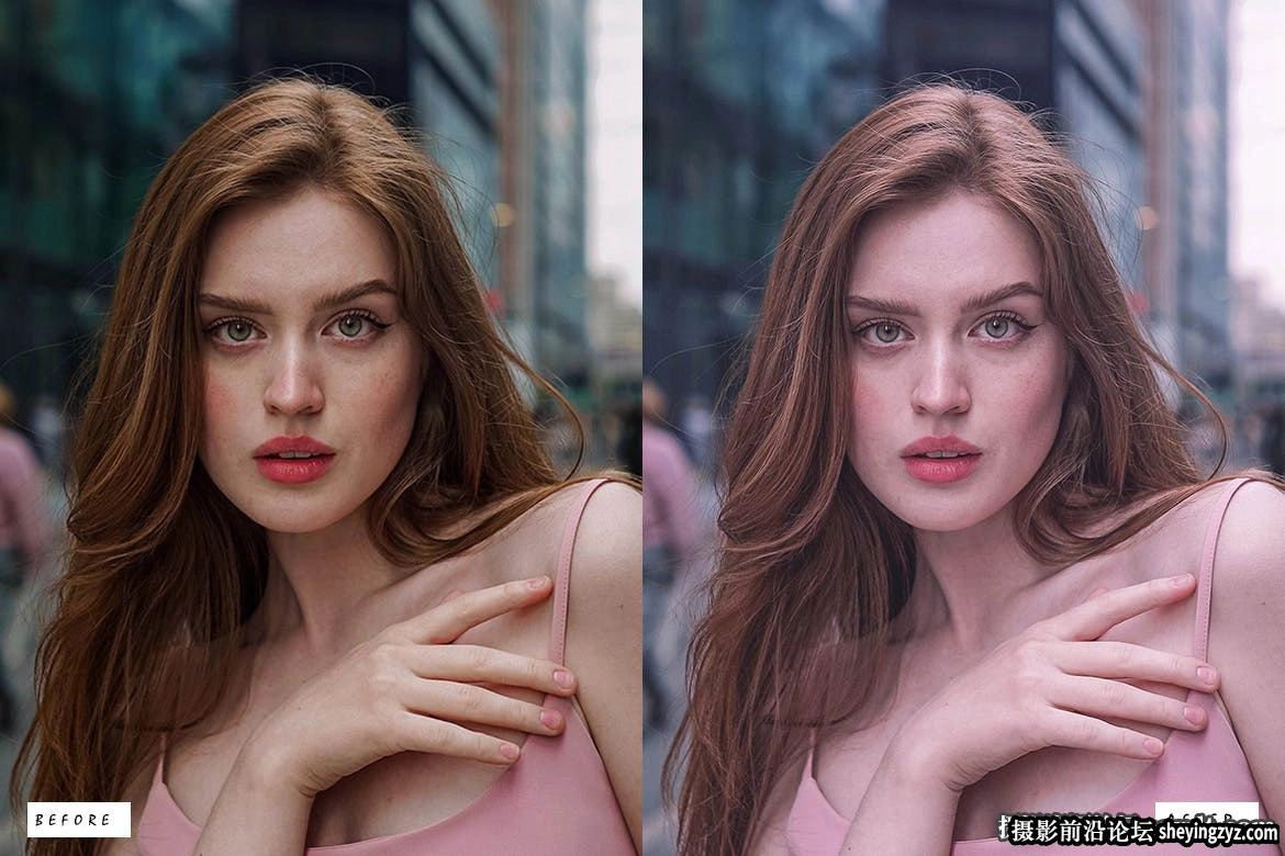 免费lr预设-12种粉彩电影人像调色Lightroom预设 Portrait Lightroom Presets