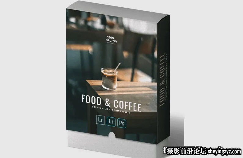 26种咖啡店美食品牌摄影调色Lightroom预设 Sean Dalton - Food Cafe Preset Pack