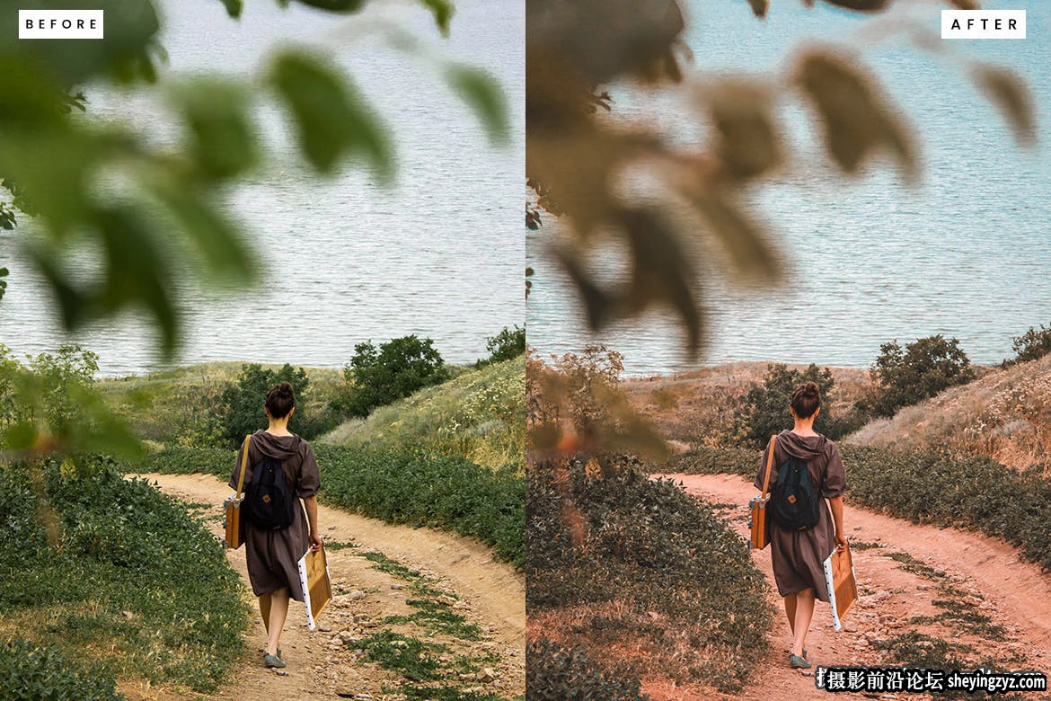 10种旅拍电影风光调色Lightroom预设 Professional Landscape Lightroom Presets