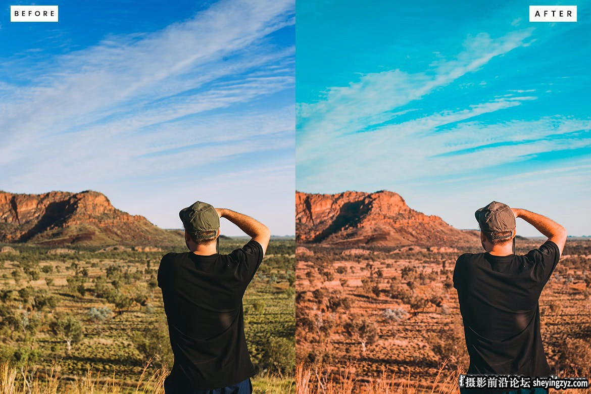 10种旅拍电影风光调色Lightroom预设 Professional Landscape Lightroom Presets