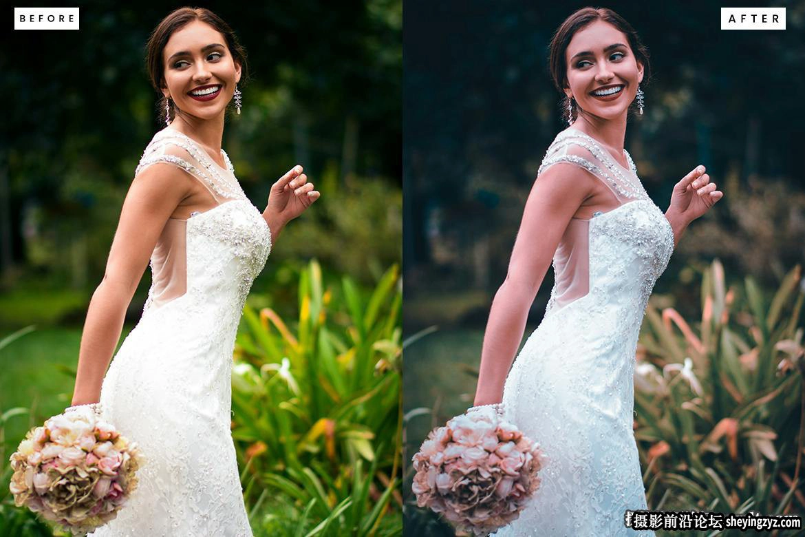 暖色调复古胶片婚礼人像Lightroom预设 Wedding Lightroom Presets
