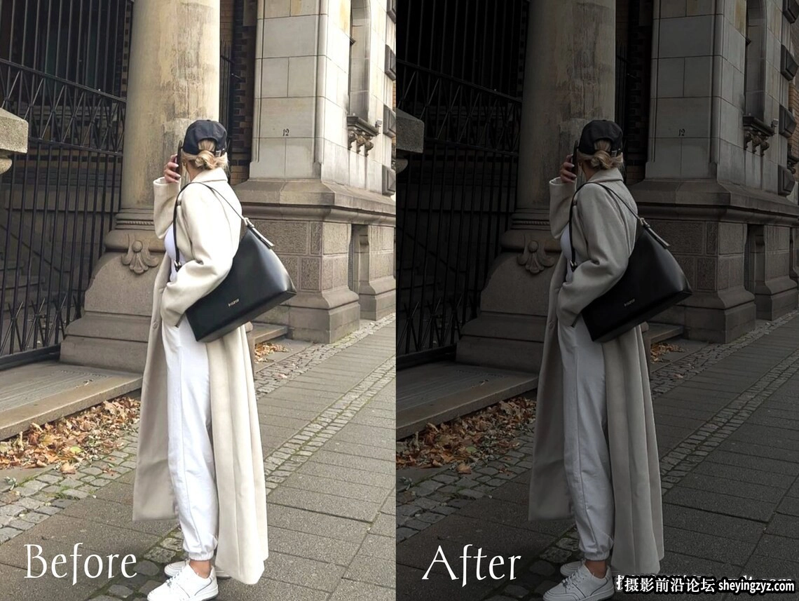黑暗电影时尚人像调色LR预设 Dark Aesthetic Influencer Lightroom Presets
