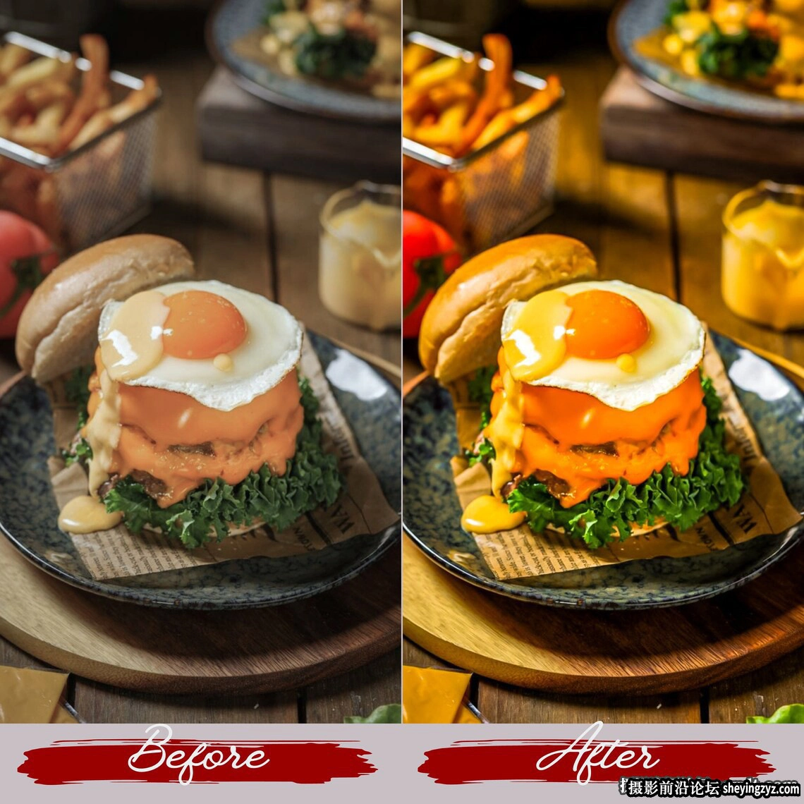美食摄影后期调色Lightroom预设 Food Blogger Lightroom Presets